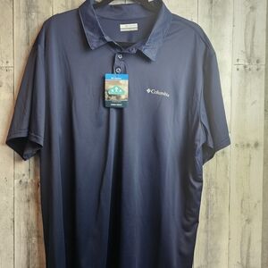 Columbia Men's Navy Hike Polo Shirt XXL